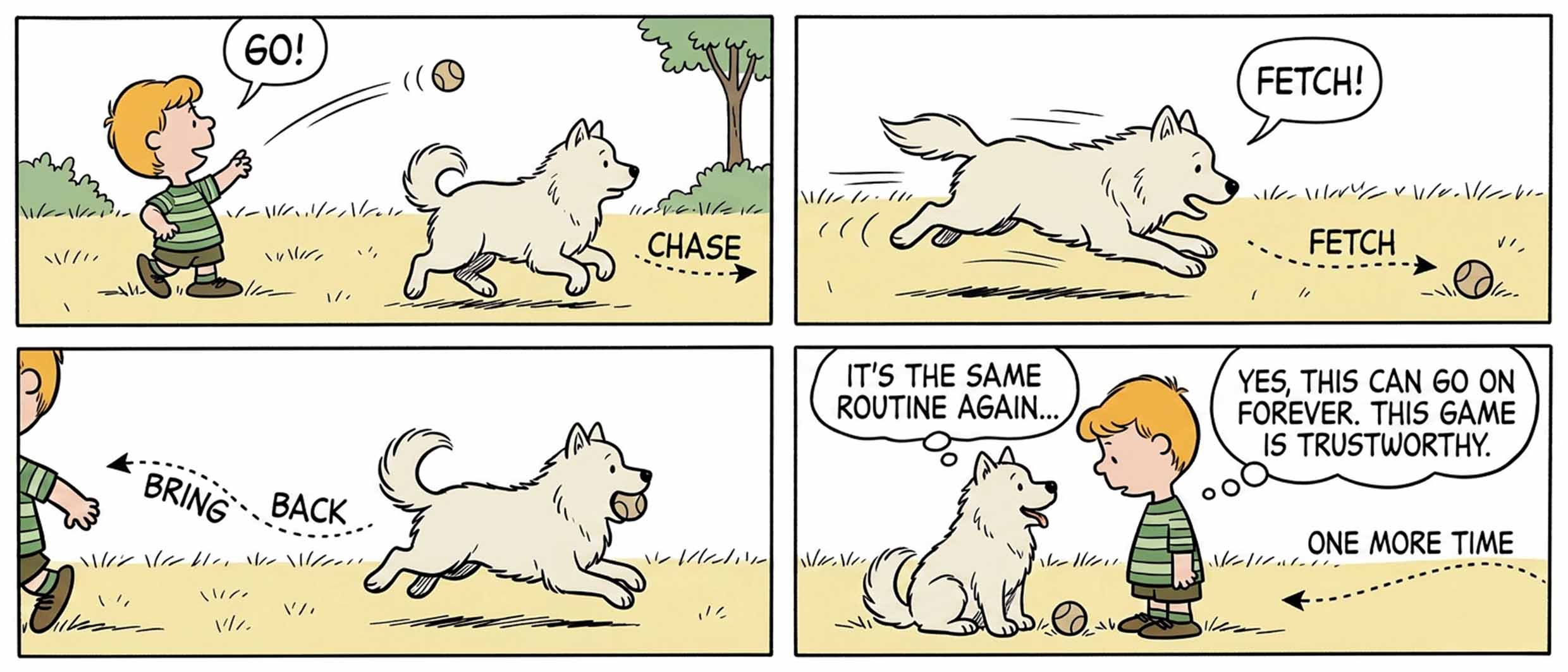 Why Some Dogs Want the Same Game Again and Again