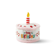 Plush Birthday Cake Dog Toy